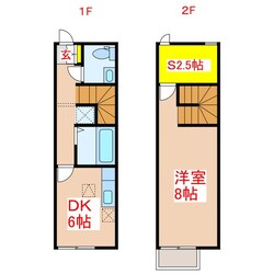 クレールドミールの物件間取画像